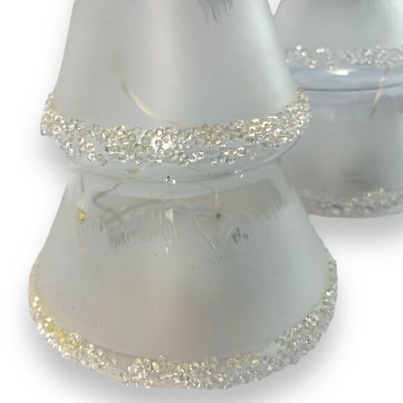 Floral 2‎ Glowing Glass Tree Christmas Light-Up LED Decoration Holiday  C72Q - Picture 6 of 12